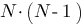 N*(N-1)
