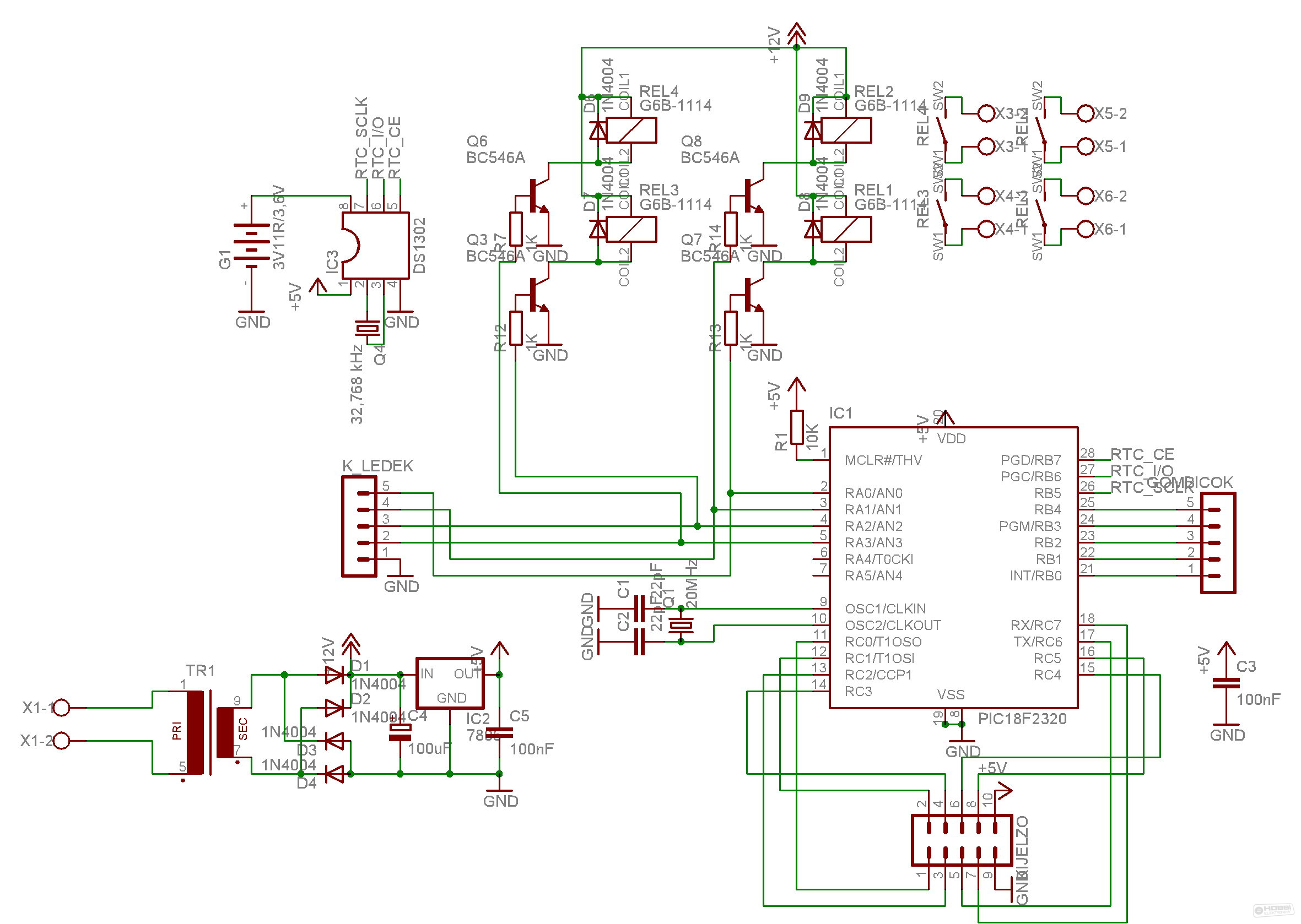 2×18.5 V Kapcs Rajz Kapcsolási Rajza