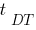 t_DT t_DT