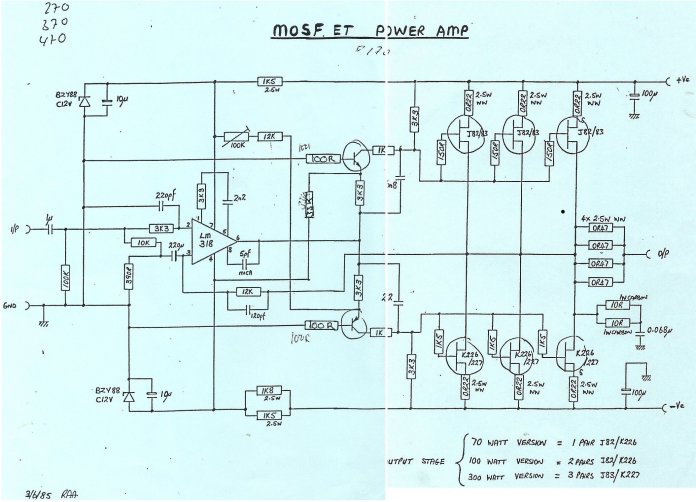 Lm318 схема включения
