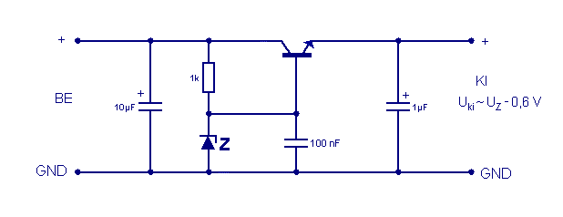 5 V Feszültség Stabilizátor Kapcsolási Rajz