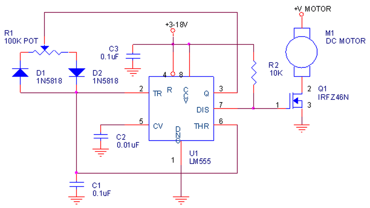 12v Ventilátor Rajz