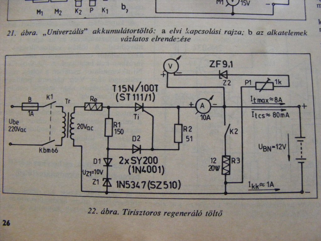 24v Akkumulátor Töltő Kapcsolási Rajz